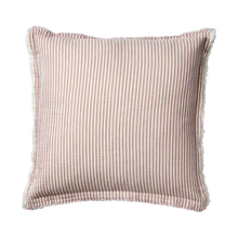 LINE Cushion cover, Pink/white