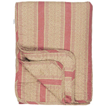 IB Quilt faded rose w/stripes and pattern