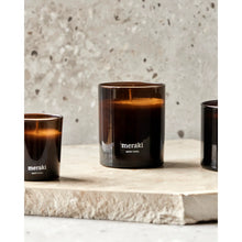 Scented candle, Warm tonka, Brown