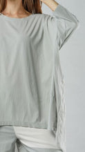 Rundholz SS25 3470503 t-shirt grey