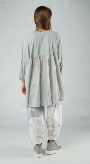 Rundholz SS25 3470503 t-shirt grey