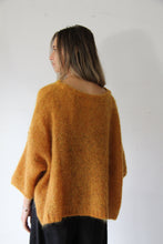 WDTS - Mia Mohair jumper - burnt orange