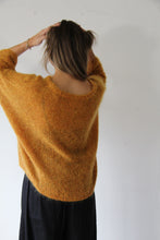 WDTS - Mia Mohair jumper - burnt orange