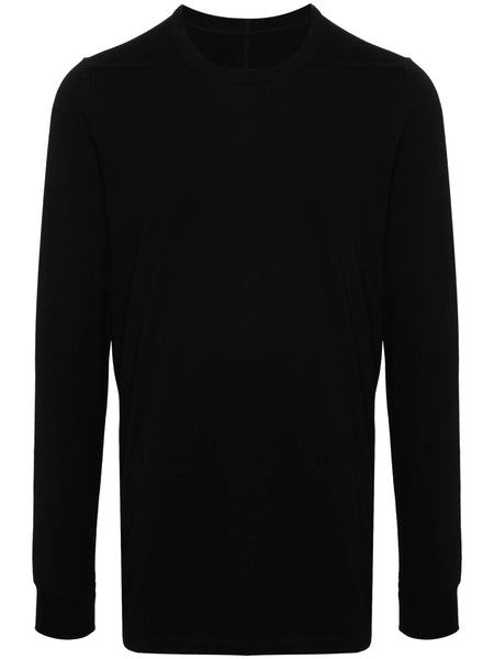 RICK OWENS FW24 Porterville - LEVEL LS T IN BLACK