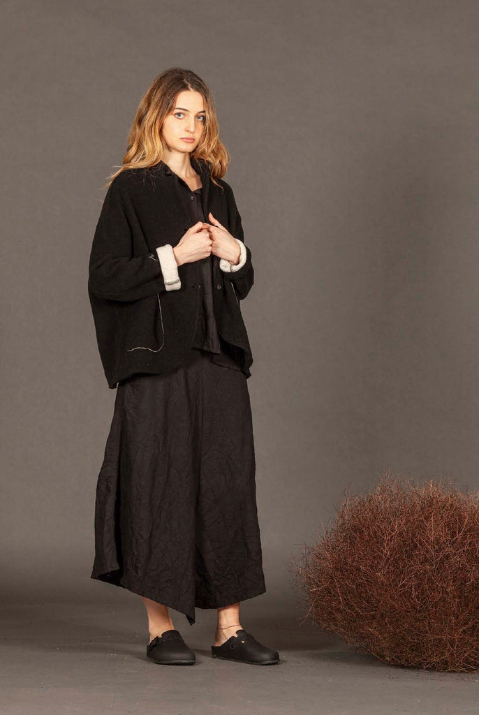 MAMA B AW24 Quirra W Coat Nero