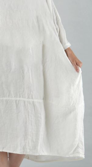 Rundholz SS25 3240914 dress off-white