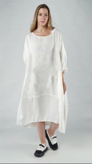 Rundholz SS25 3240914 dress off-white