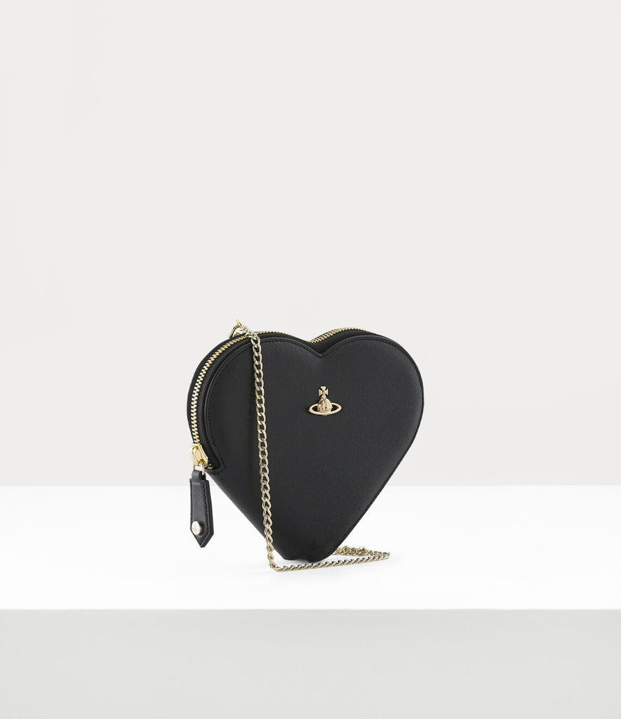 Vivienne Westwood Leather Heart Shaped Bag