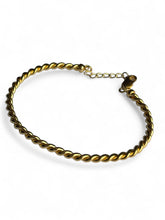 925 Gold Plated Silver rope chain bracelet