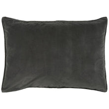 Ib Laursen cushion cover velvet thunder grey