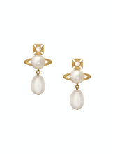 Vivienne Westwood Inass Earring - Gold/Creamrose