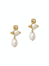 Vivienne Westwood Inass Earring - Gold/Creamrose