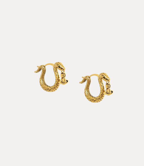 Vivienne Westwood Albane Earrings Antique Gold