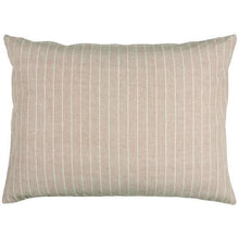 IB Cushion cover malva w/thin beige stripes