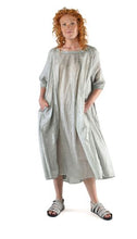 Rundholz SS25 3320905 dress grey cloud