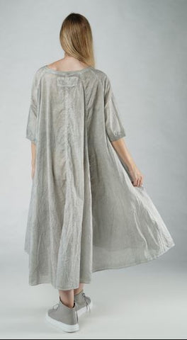 Rundholz SS25 3320905 dress grey cloud