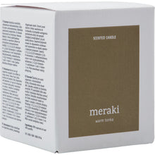 Scented candle, Warm tonka, Brown