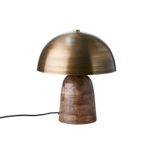 Fungi Table Lamp M antique brass