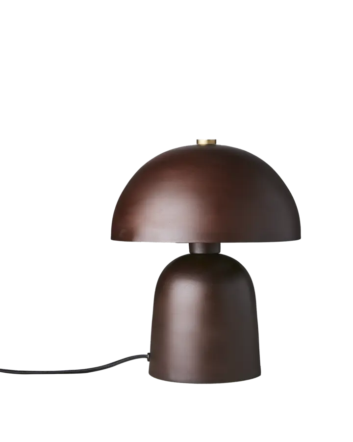 Fungi Table Lamp S Rusty Brown