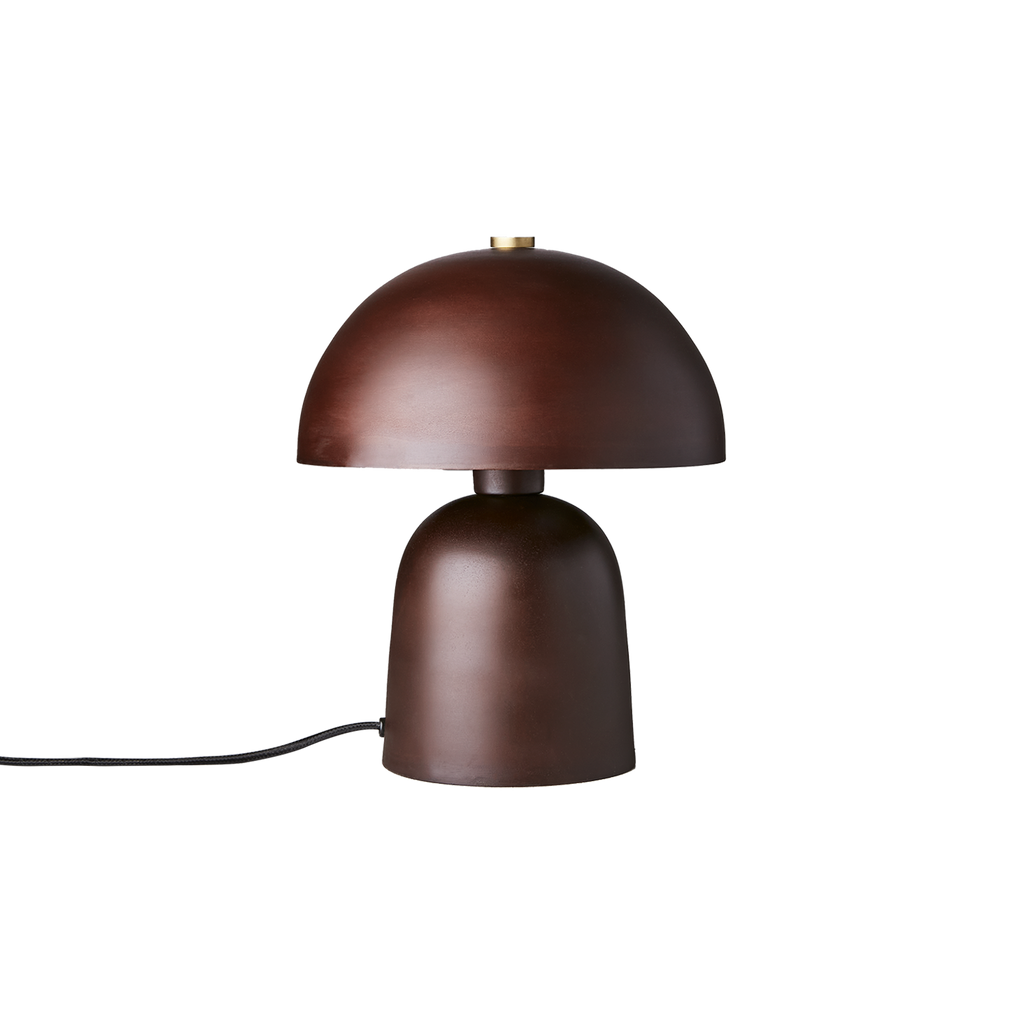 Fungi Table Lamp S Rusty Brown