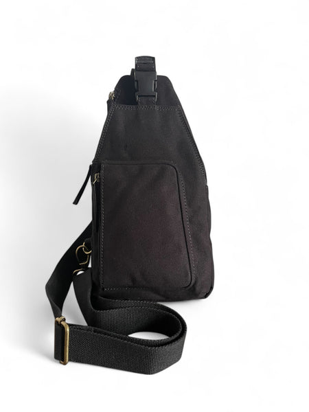 WDTS Canvas Crossbody Sling Bag