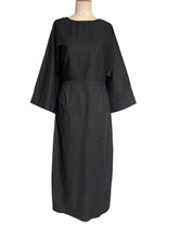 WDTS  - Blossom dress - Linen Black