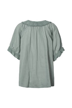 Rabens Saloner Cotton Angel Top - Dorita Sage