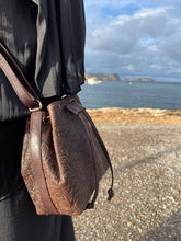 Mini Bucket Bag- Brown Floral