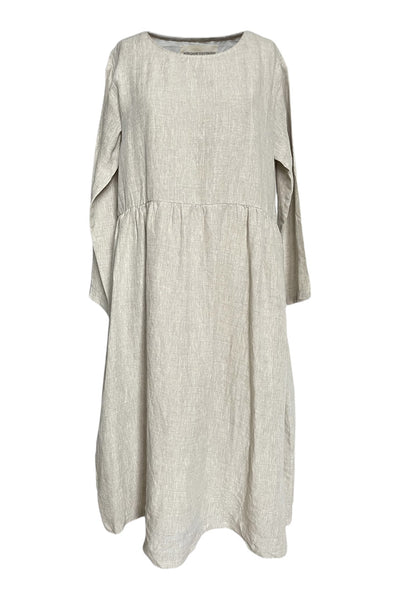 WDTS  Iris dress- Linen - natural