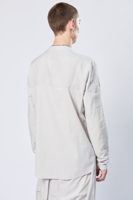 thom/krom SS24 M H 147 Mens Shirt - Silver