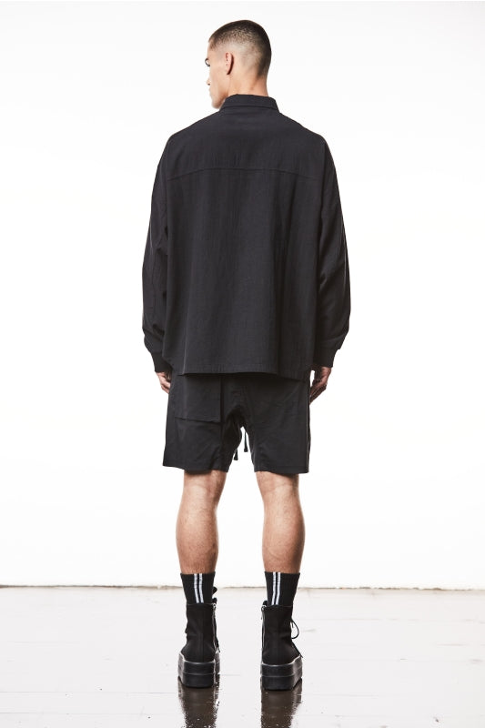 thom/krom SS25 M H 159 Shirt Black