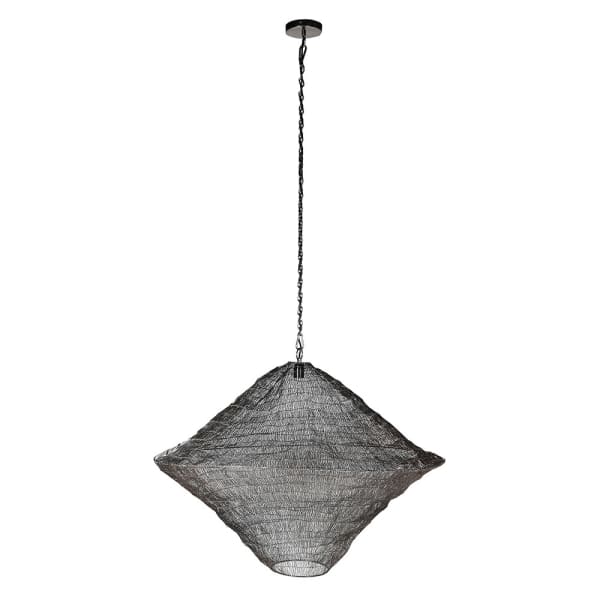 Woven Wire Pendant Light