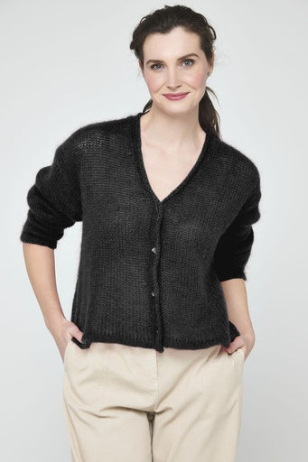 Mes Soeurs et Moi Pampa Cardigan Black