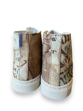 Vivienne Westwood Plimsoll High Top - Rubbish Print Cotton Canvas