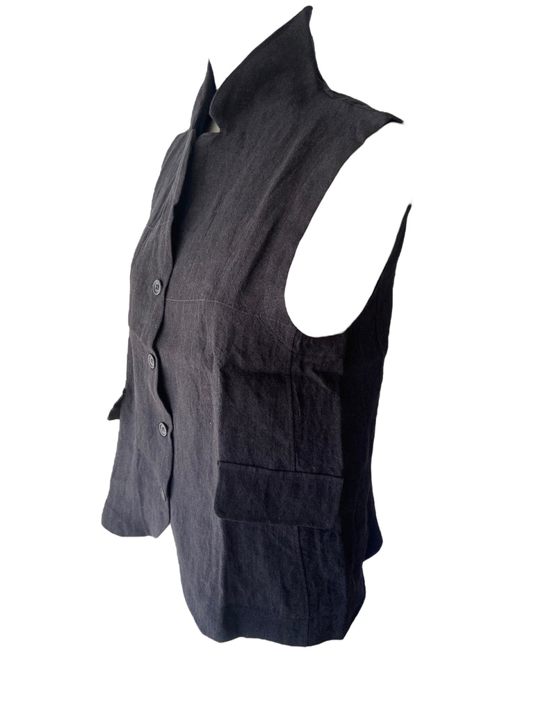 MAMA B SS25 Kimchi A Gilet Anthracite