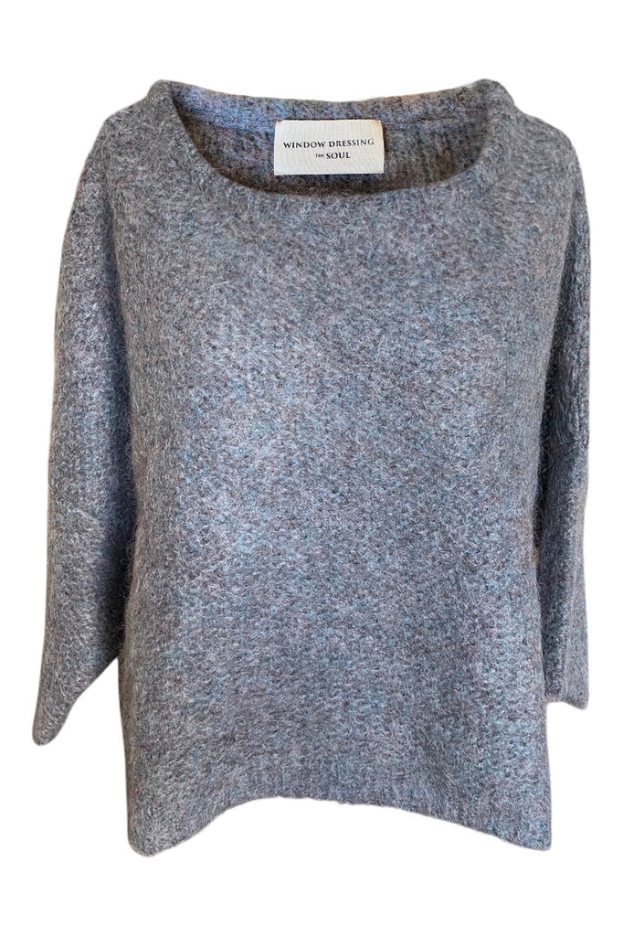 WDTS - Mia Mohair jumper - thunder