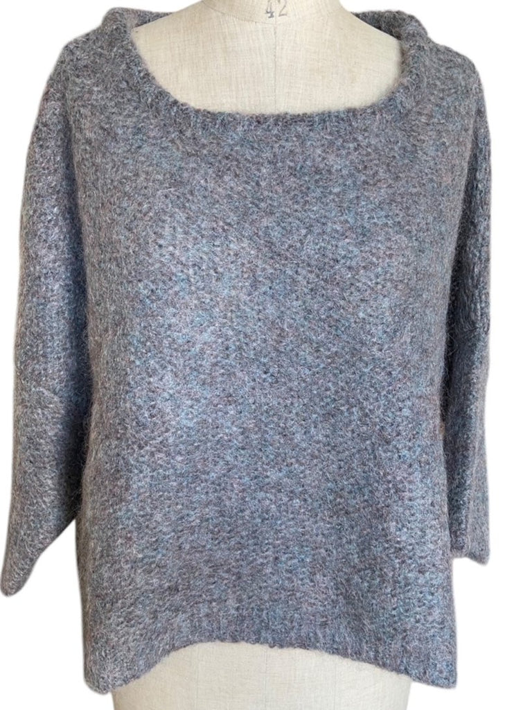 WDTS - Mia Mohair jumper - thunder