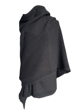 Rundholz AW24 1457707 knitted scarf - Black