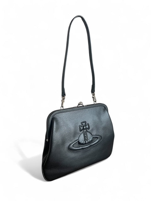 Vivienne Westwood Vivienne's Clutch Grain Leather