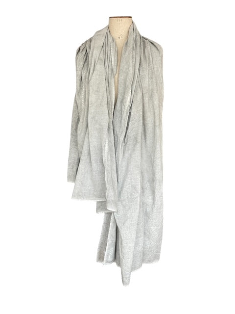 Rundholz SS25 3321411 scarf grey cloud