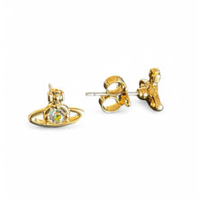 Vivienne Westwood Nano Solitare Earrings - Gold/Vitrail