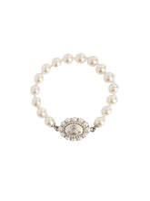 Vivienne Westwood Amaya Large Pearl Bracelet - Platinum