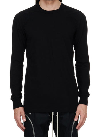 RICK OWENS FW24 Porterville - LEVEL LS T IN BLACK