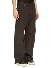 Rick Owens FW24 Woven Trousers GETH JEANS Dark Dust