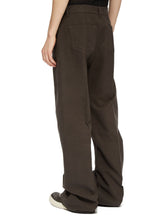 Rick Owens FW24 Woven Trousers GETH JEANS Dark Dust