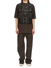 Rick Owens FW24 Woven Trousers GETH JEANS Dark Dust