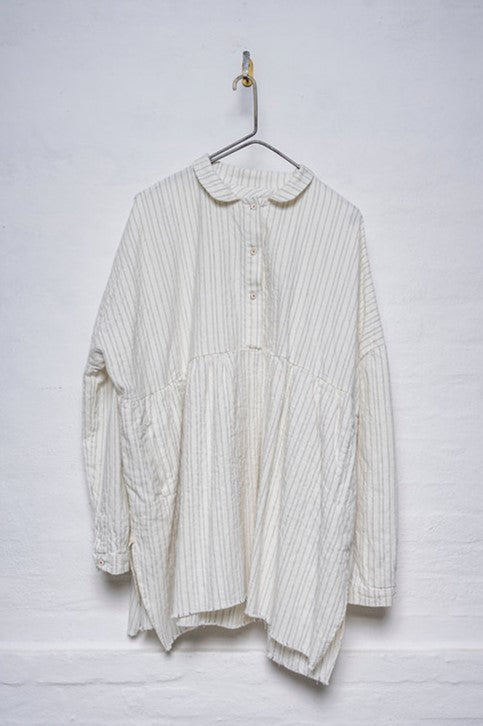 Hannoh + Caroline Shirt Sand Stripe Sale