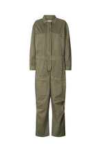 Rabens Saloner Jozette Canvas light jumpsuit I Burnt olive