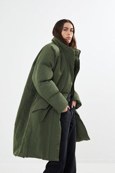 Rabens Saloner Kismet Bolstered coat I Army