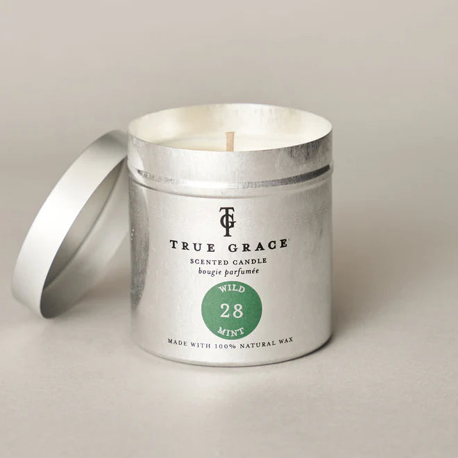 True Grace - Wild Mint Tin Candle